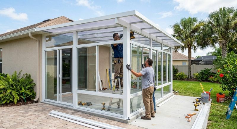 Florida Room Installation in Boulder, CO