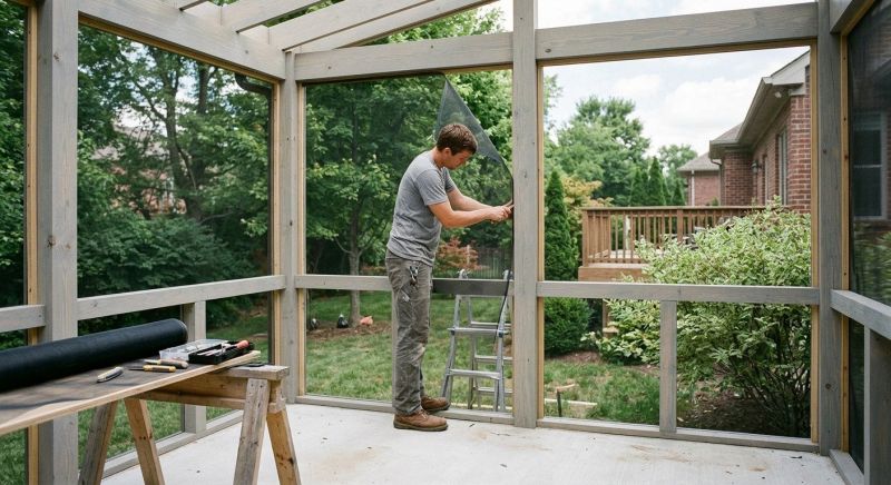 Porch Enclosure Installation in Seattle, WA
