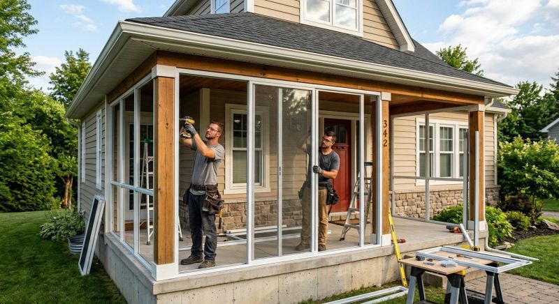 Screened In Porch Installation in Seattle, WA