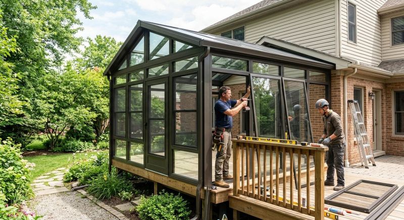 Sunroom Installation in Asheville, NC