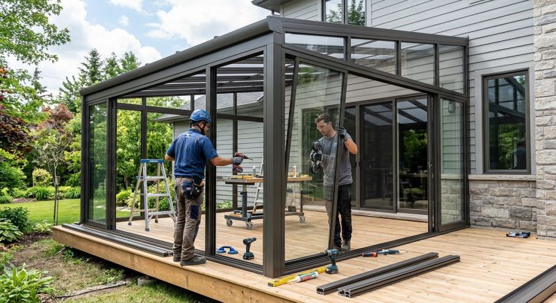 Enclosed Patio Installation Service